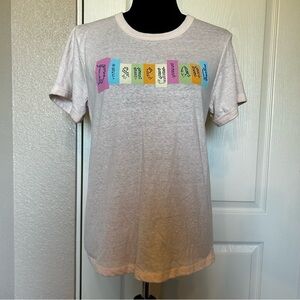 Disney Parks Pink with Classic Disneyland Entrance Sign Size Medium‎